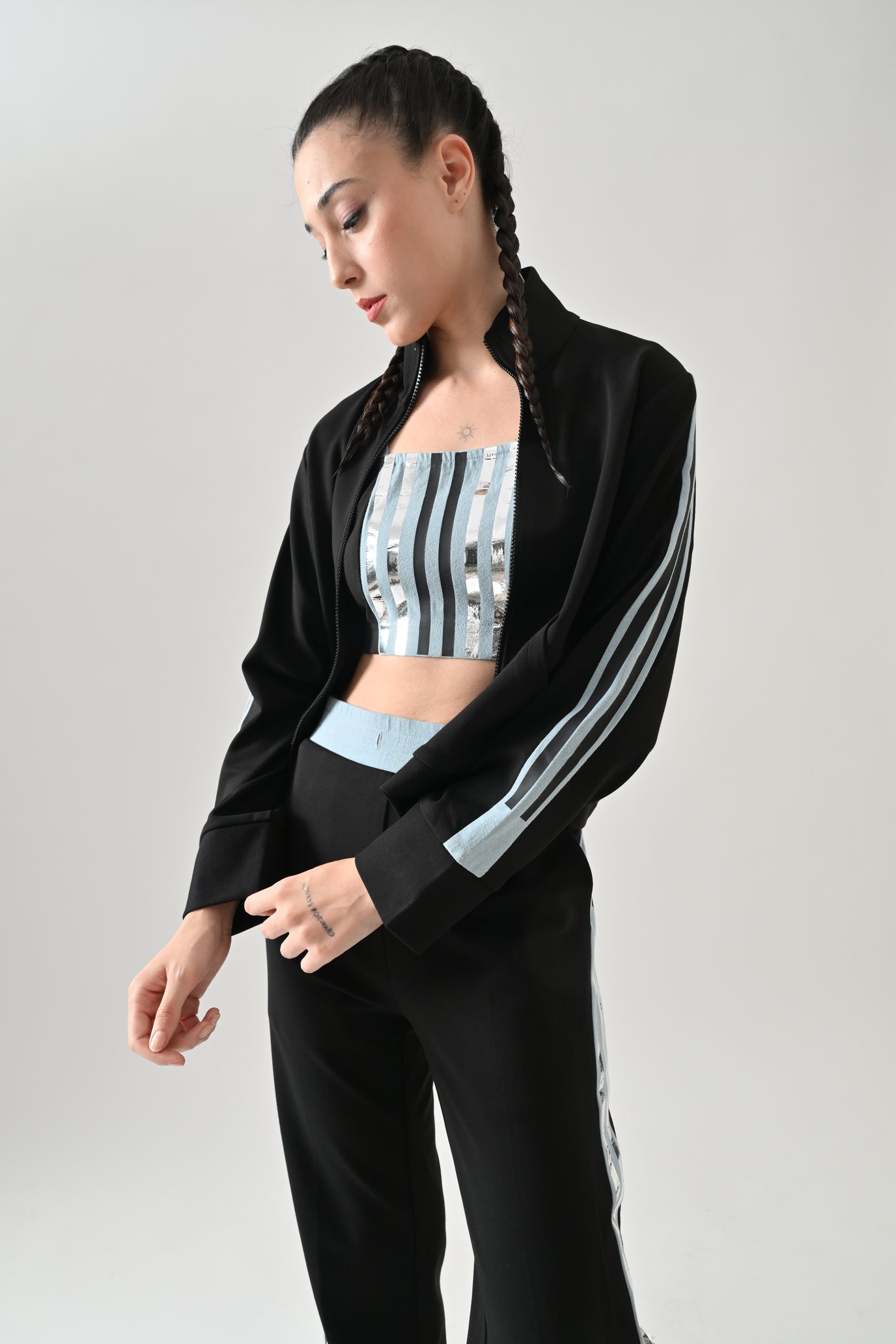 Just Billi, Summer 2025, Indian Designer, Statement Wear, Co-Ord Set, Athleisure, Power Dressing, Airport Looks, Reflective Print