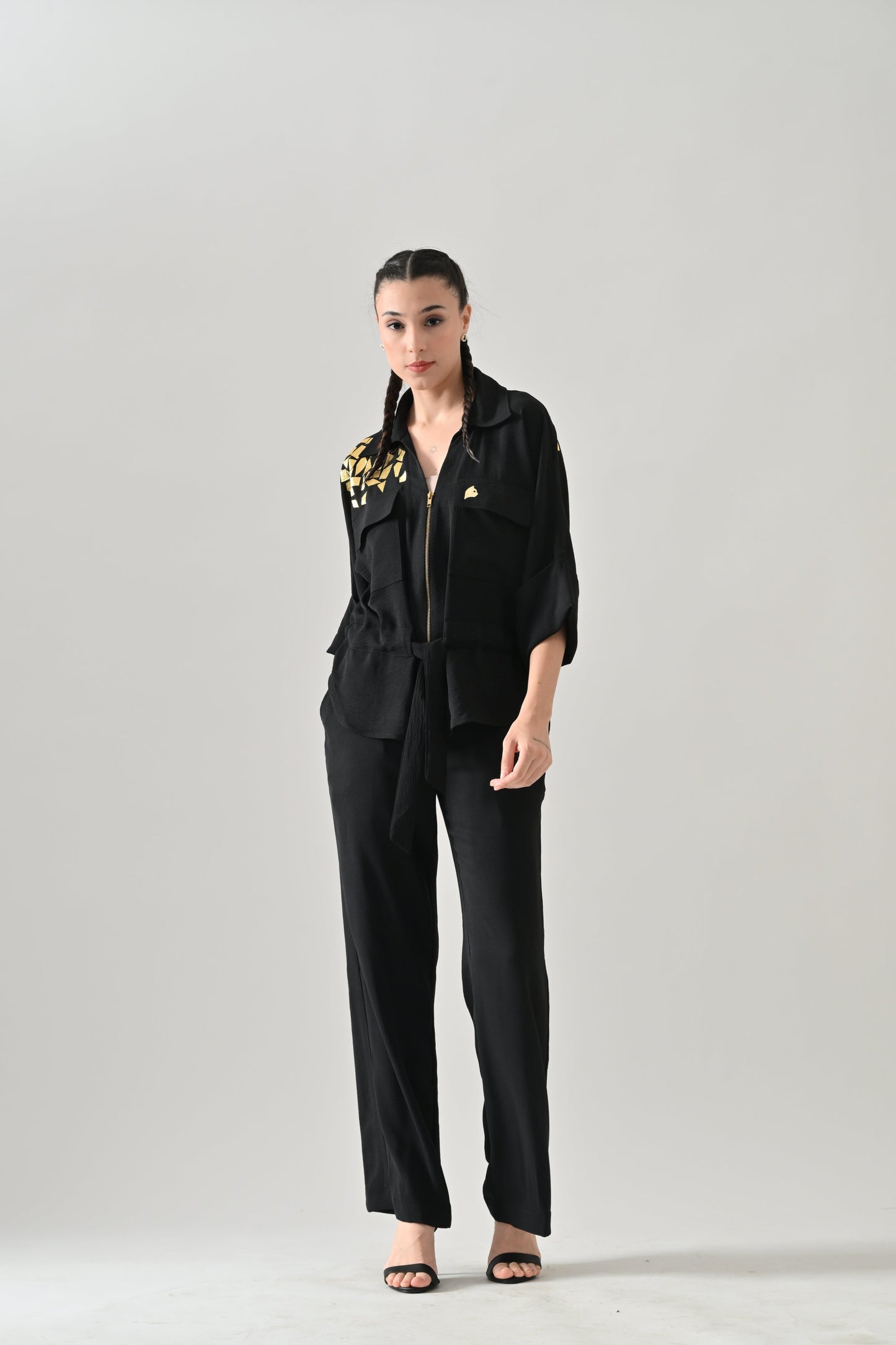 Midnight Metal Co-Ord Set