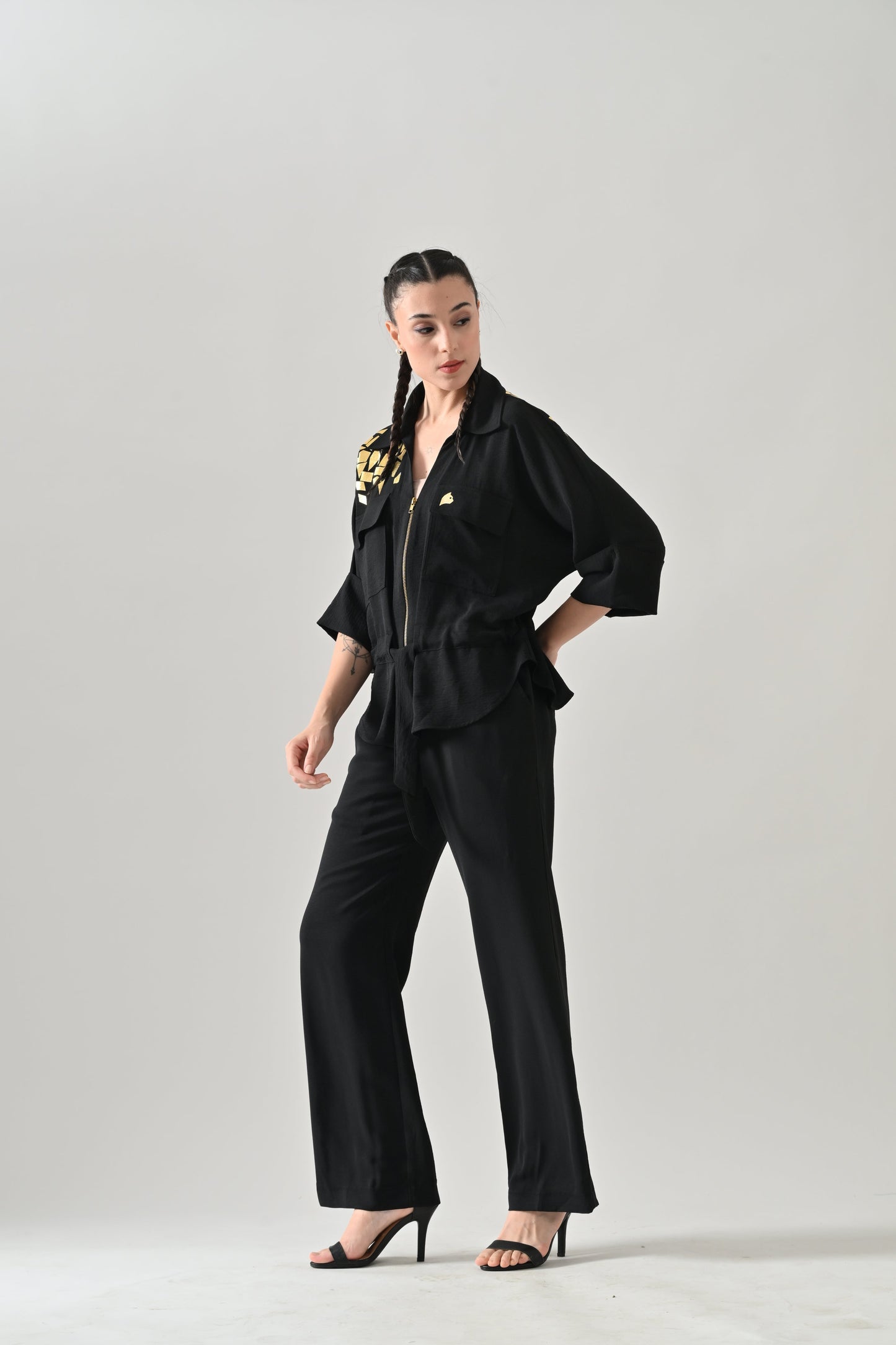 Midnight Metal Co-Ord Set