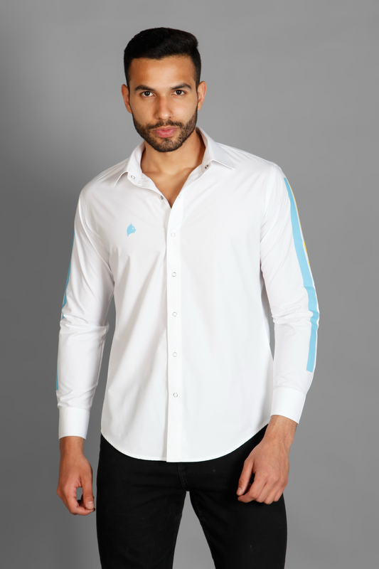 Designer pure cotton printed Men's Shirt by Just Billi, Billiman