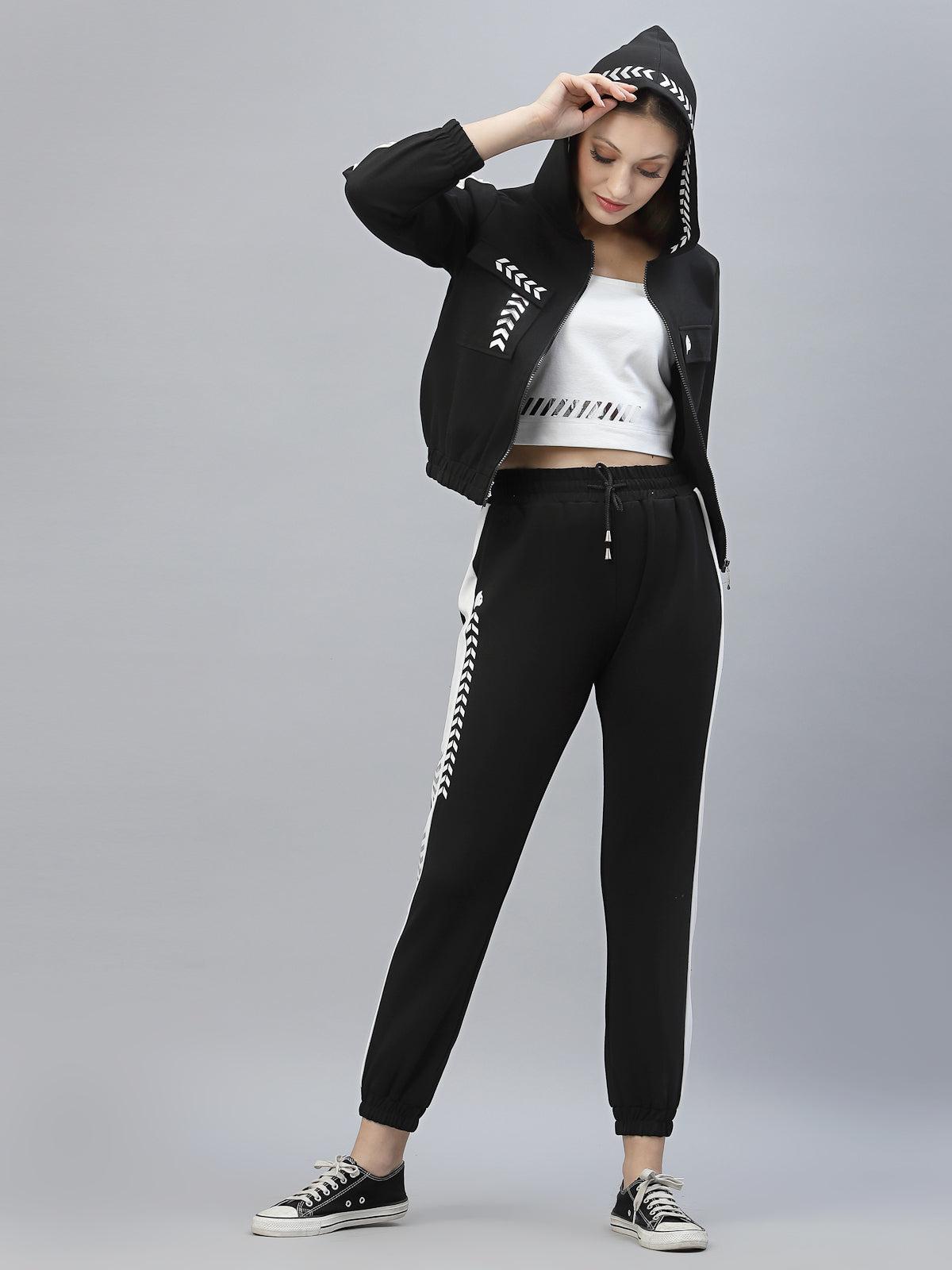 Just Billi designer athleisure wear hoodie co-ord set