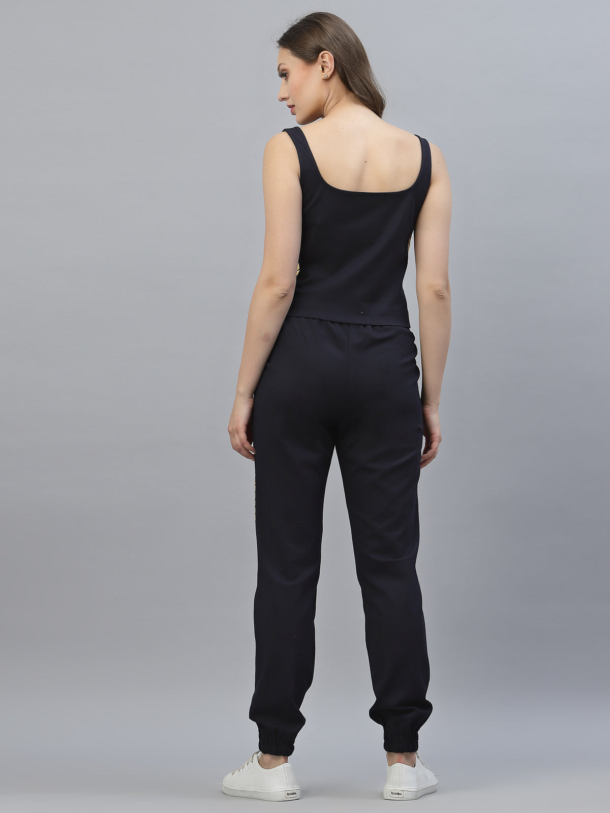 Just Billi Athleisure wear black coord set , airport look