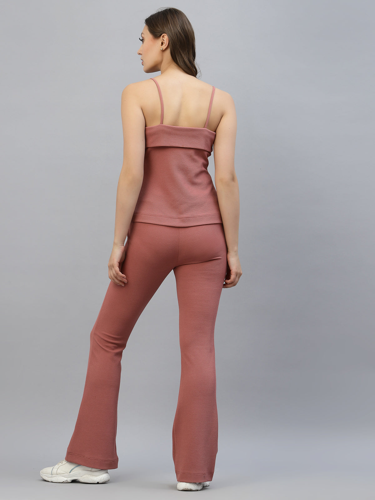 Blush Pink co-ord set, luxury athleisure wear by JUST BILLI