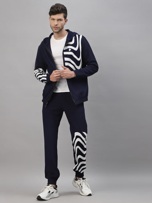 Men's luxury athleisure wear by Just Billi, Shop Just Billi Blue Men's Co-ord set