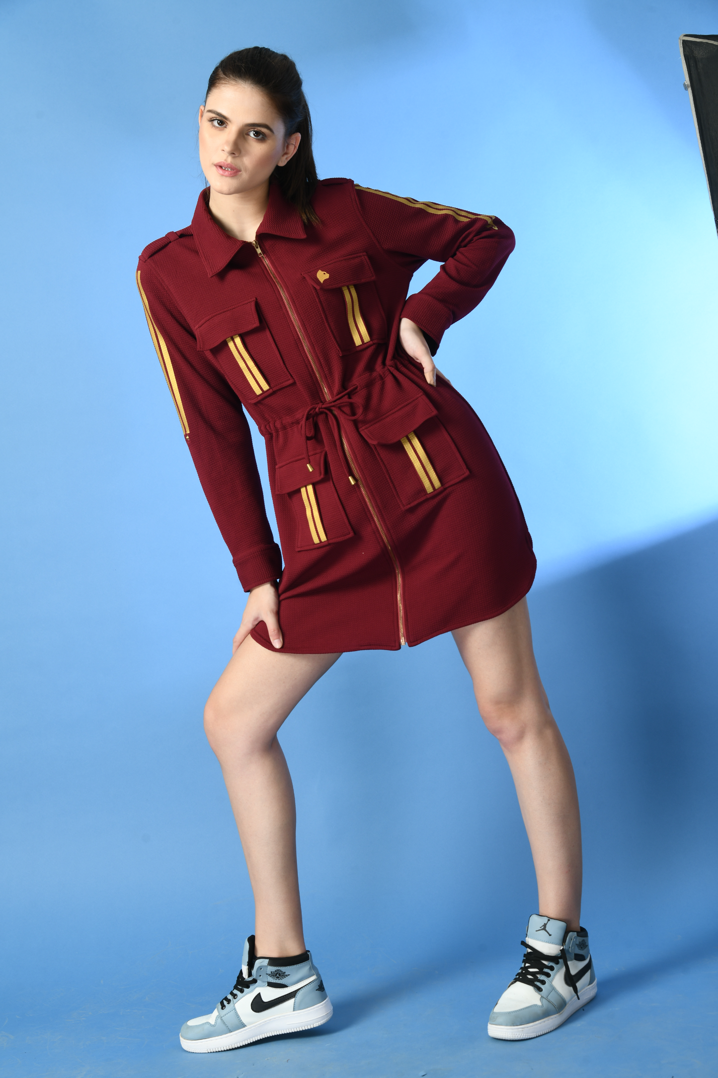 JB Hotseller Dress - Maroon