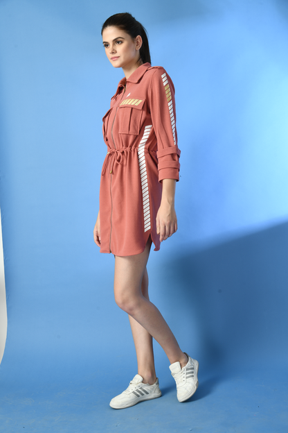 JB Hotseller Dress Coral