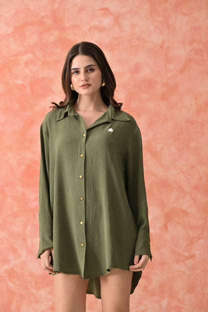 Olive Ease Shirt