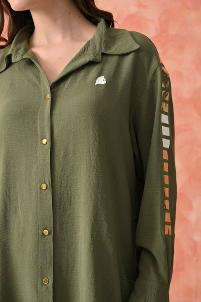 Olive Ease Shirt