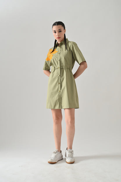 Print Parade Dress