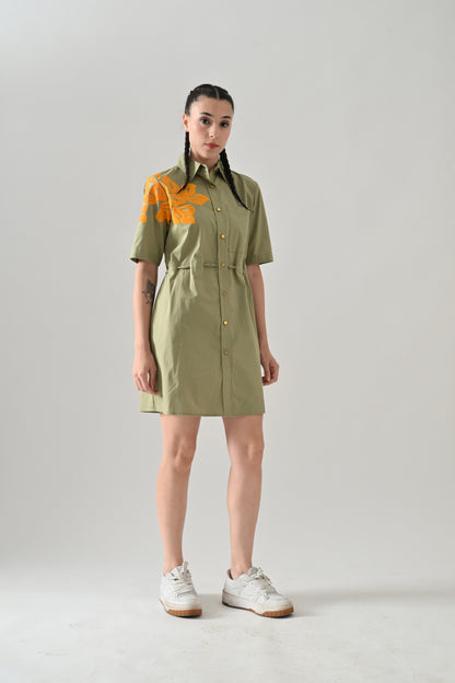 Print Parade Dress