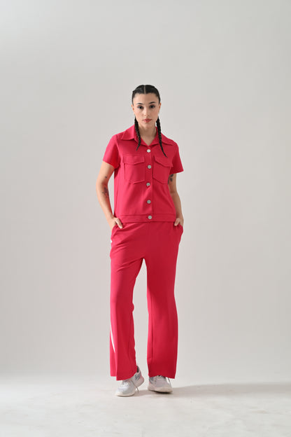 Fuchsia Code Co-Ord Set