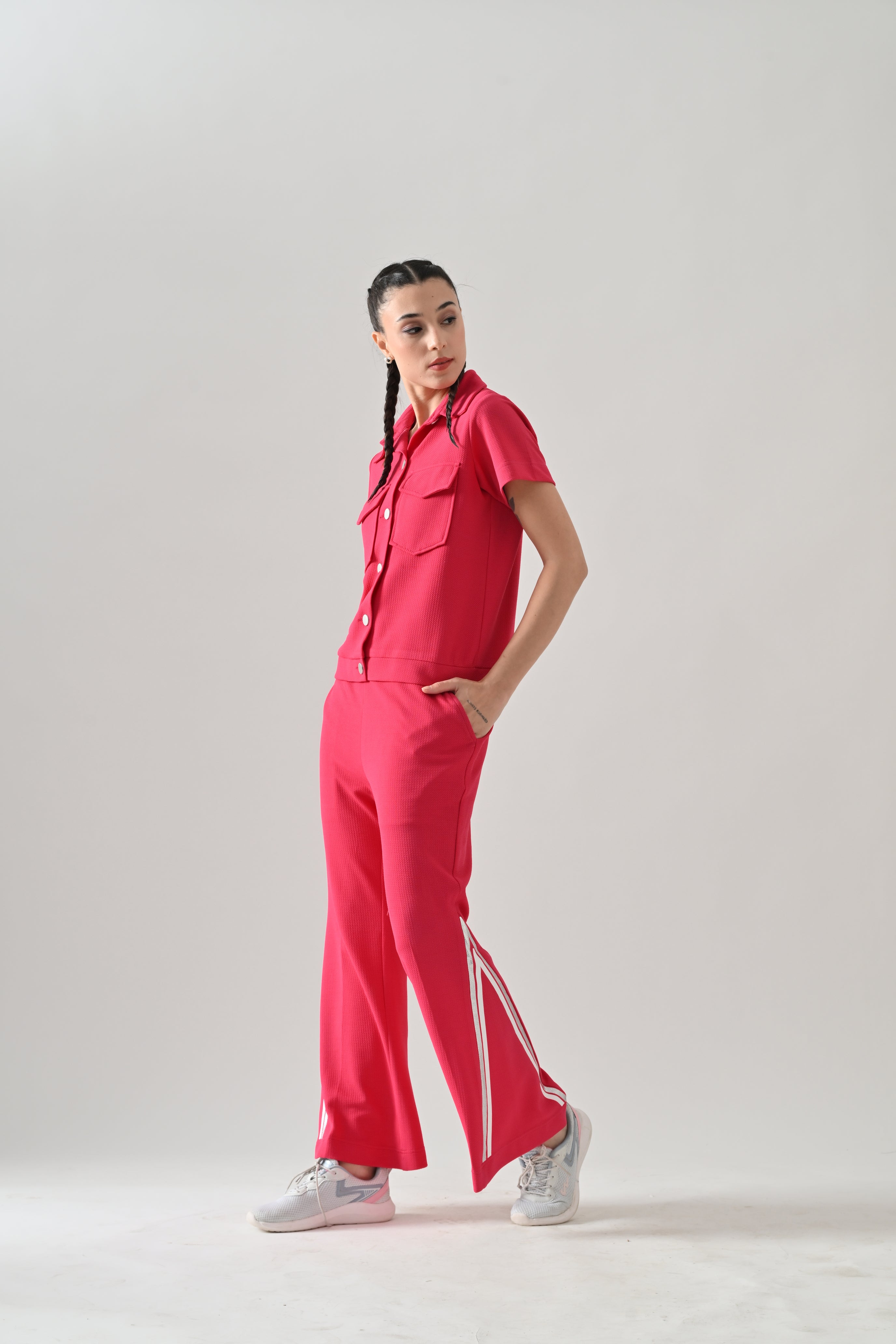 Fuchsia Code Co-Ord Set