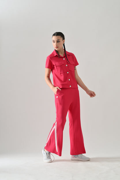 Fuchsia Code Co-Ord Set
