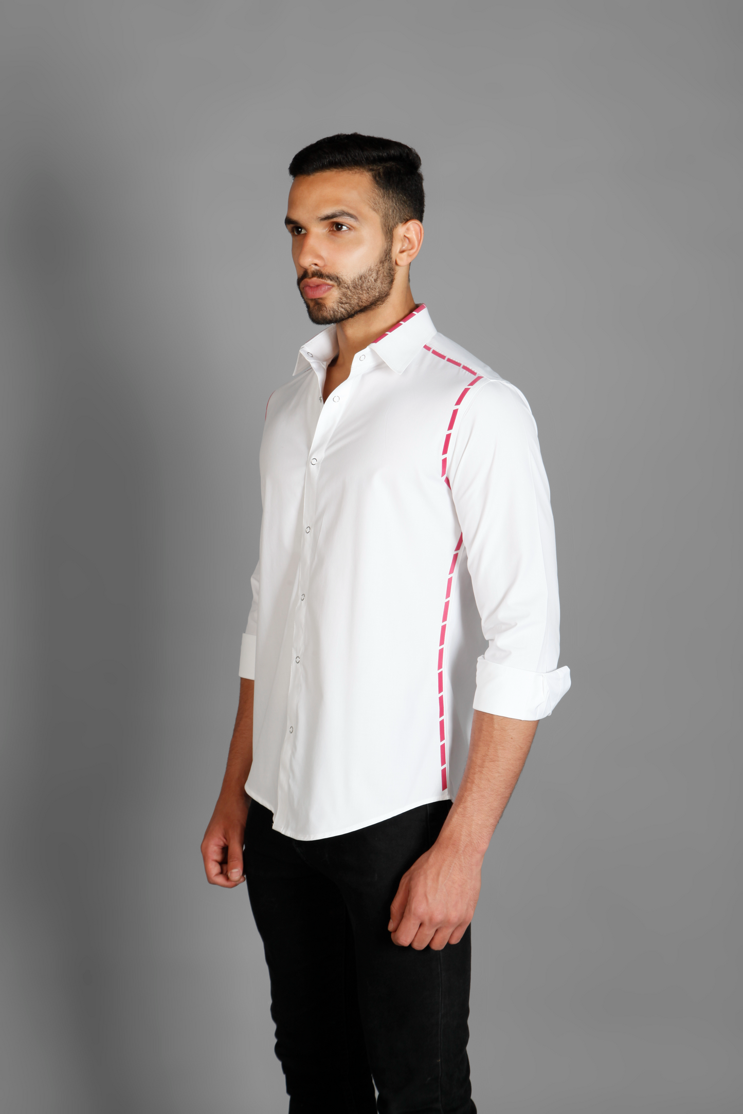 Stylish pure cotton designer men's shirt by Just Billi