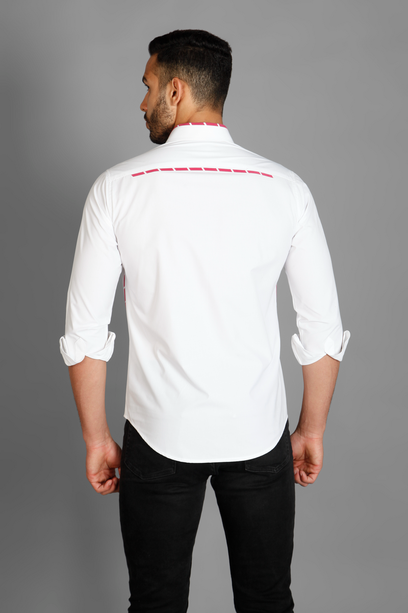 Stylish pure cotton designer men's shirt by Just Billi