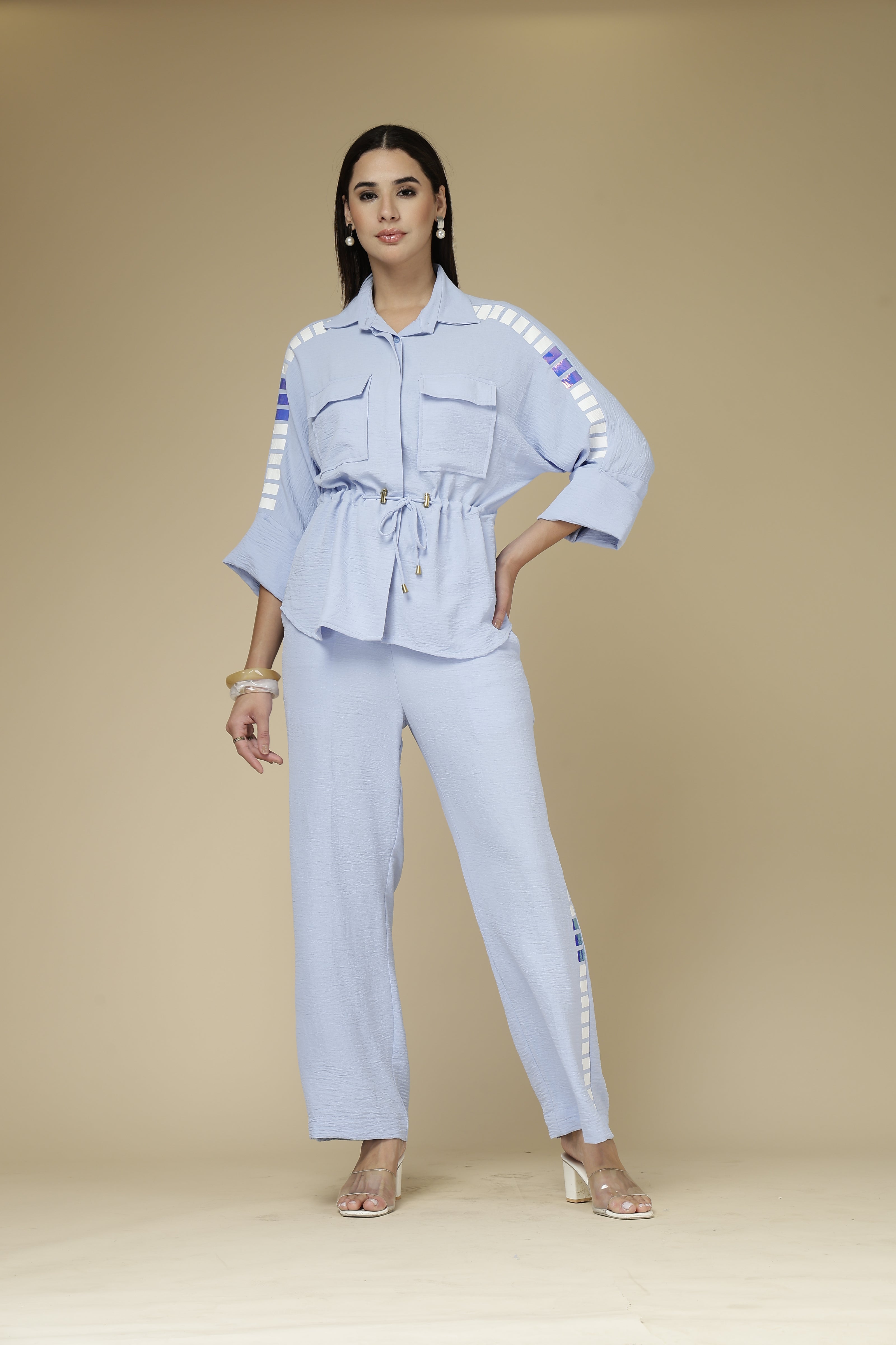 Billi Powder Blue Utility Coord
