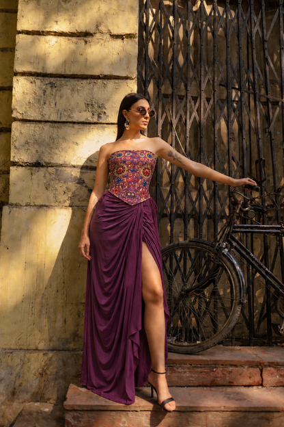 Gulabo Corset Drape Set