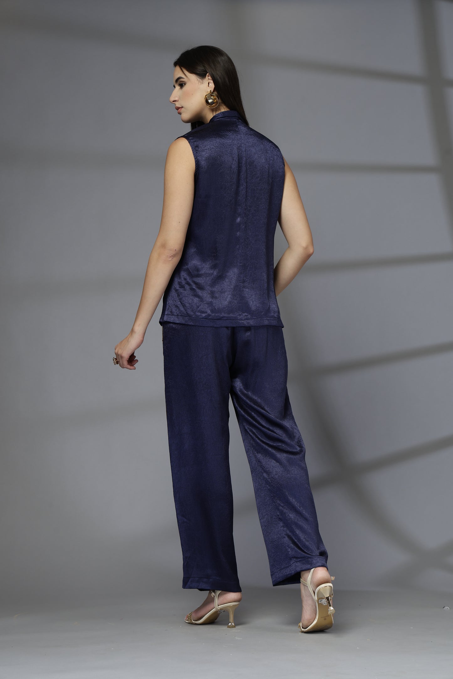 Midnight Satin Set