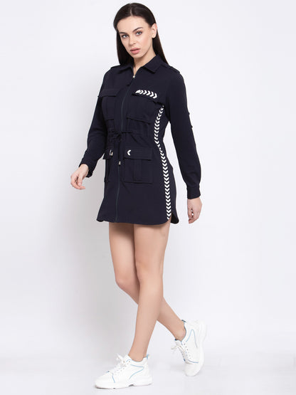 Designer Shirt Dress By Just Billi, Luxury athleisure wear, party dress 
