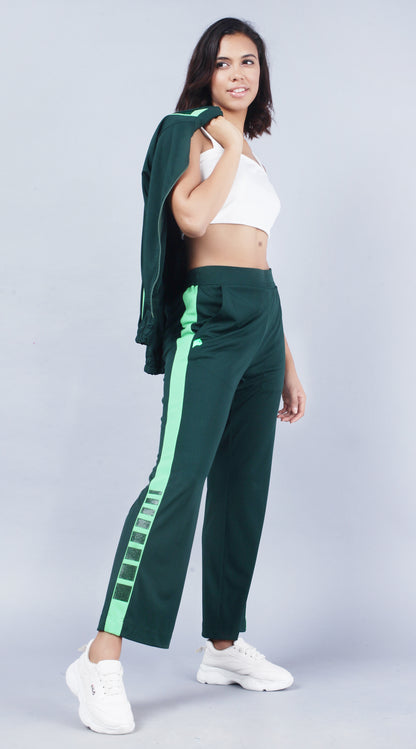 Just Billi Co-ord set in green, Designer athleisure wear online